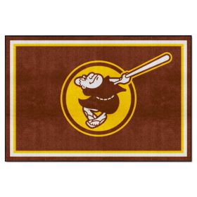 MLB - San Diego Padres Brown/Yellow 5'x8' Rug