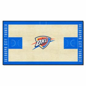 NBA - Oklahoma City Thunder Large Court Runner 29.5x54