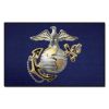 Marines 3D Logo Starter Rug 19"x30"