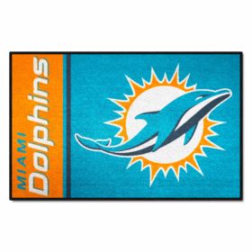 NFL - Miami Dolphins Uniform Inspired Starter Rug 19"x30"