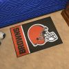 NFL - Cleveland Browns Uniform Inspired Starter Rug 19"x30"