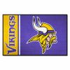 NFL - Minnesota Vikings Uniform Inspired Starter Rug 19"x30"