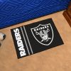 NFL - Oakland Raiders Uniform Inspired Starter Rug 19"x30"