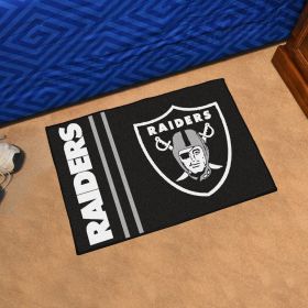 NFL - Oakland Raiders Uniform Inspired Starter Rug 19"x30"