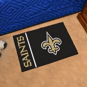 NFL - New Orleans Saints Uniform Inspired Starter Rug 19"x30"