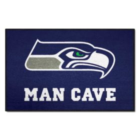 NFL - Seattle Seahawks Man Cave Starter Rug 19"x30"