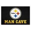 NFL - Pittsburgh Steelers Man Cave Starter Rug 19"x30"