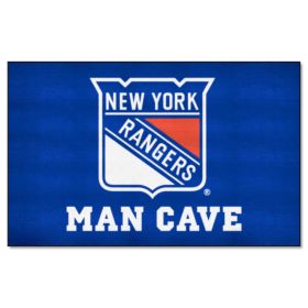 NHL - New York Rangers Man Cave UltiMat 5'x8' Rug