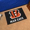 NFL - Cincinnati Bengals Man Cave Starter Rug 19"x30"