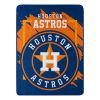 ASTROS OFFICIAL MLB "Walk off" Micro Raschel Throw Blanket; 46" x 60"