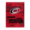 Hurricanes OFFICIAL NHL "Digitize" Raschel Throw Blanket; 60" x 80"