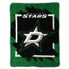 Stars OFFICIAL NHL "Run" Micro Raschel Throw Blanket; 46" x 60"