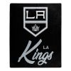 LA Kings OFFICIAL NHL "Signature" Raschel Throw Blanket; 50" x 60"