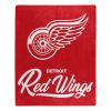 Red Wings OFFICIAL NHL "Signature" Raschel Throw Blanket; 50" x 60"