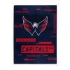 Capitals OFFICIAL NHL "Digitize" Raschel Throw Blanket; 60" x 80"