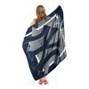 YANKEES OFFICIAL MLB "Walk off" Micro Raschel Throw Blanket; 46" x 60"