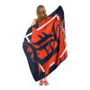 TIGERS OFFICIAL MLB "Walk off" Micro Raschel Throw Blanket; 46" x 60"