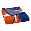 METS OFFICIAL MLB "Walk off" Micro Raschel Throw Blanket; 46" x 60"