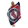 TWINS OFFICIAL MLB "Walk off" Micro Raschel Throw Blanket; 46" x 60"