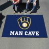 MLB - Milwaukee Brewers Man Cave UltiMat 5'x8' Rug