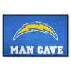 NFL - Los Angeles Chargers Man Cave Starter Rug 19"x30"