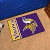 NFL - Minnesota Vikings Uniform Inspired Starter Rug 19"x30"