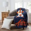 Astros OFFICIAL MLB "Signature" Raschel Throw Blanket; 50" x 60"