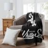 White Sox OFFICIAL MLB "Signature" Raschel Throw Blanket; 50" x 60"