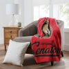 Senators OFFICIAL NHL "Signature" Raschel Throw Blanket; 50" x 60"