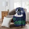 Canucks OFFICIAL NHL "Signature" Raschel Throw Blanket; 50" x 60"