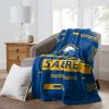 Sabres OFFICIAL NHL "Digitize" Raschel Throw Blanket; 60" x 80"