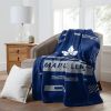 Maple Leafs OFFICIAL NHL "Digitize" Raschel Throw Blanket; 60" x 80"