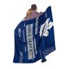 Maple Leafs OFFICIAL NHL "Digitize" Raschel Throw Blanket; 60" x 80"