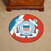 Coast Guard Round Rug 44" diameter