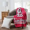 Cardinals OFFICIAL MLB "Signature" Raschel Throw Blanket; 50" x 60"