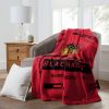 Blackhawks OFFICIAL NHL "Digitize" Raschel Throw Blanket; 60" x 80"