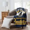 Predators OFFICIAL NHL "Signature" Raschel Throw Blanket; 50" x 60"