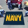 Navy Tailgater Rug 5'x6'