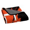 Flyers OFFICIAL NHL "Run" Micro Raschel Throw Blanket; 46" x 60"