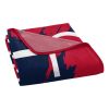 NATIONALS OFFICIAL MLB "Walk off" Micro Raschel Throw Blanket; 46" x 60"