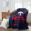 TWINS OFFICIAL MLB "Digitize" Raschel Throw Blanket; 60" x 80"