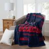 Capitals OFFICIAL NHL "Digitize" Raschel Throw Blanket; 60" x 80"