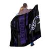 ROCKIES OFFICIAL MLB "Digitize" Raschel Throw Blanket; 60" x 80"