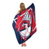 GUARDIANS OFFICIAL MLB "Walk off" Micro Raschel Throw Blanket; 46" x 60"