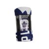 Maple Leafs OFFICIAL NHL "Run" Micro Raschel Throw Blanket; 46" x 60"