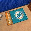 NFL - Miami Dolphins Uniform Inspired Starter Rug 19"x30"