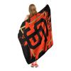 SF GIANTS OFFICIAL MLB "Walk off" Micro Raschel Throw Blanket; 46" x 60"