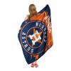 ASTROS OFFICIAL MLB "Walk off" Micro Raschel Throw Blanket; 46" x 60"