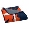 TIGERS OFFICIAL MLB "Walk off" Micro Raschel Throw Blanket; 46" x 60"