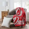 Devils OFFICIAL NHL "Signature" Raschel Throw Blanket; 50" x 60"